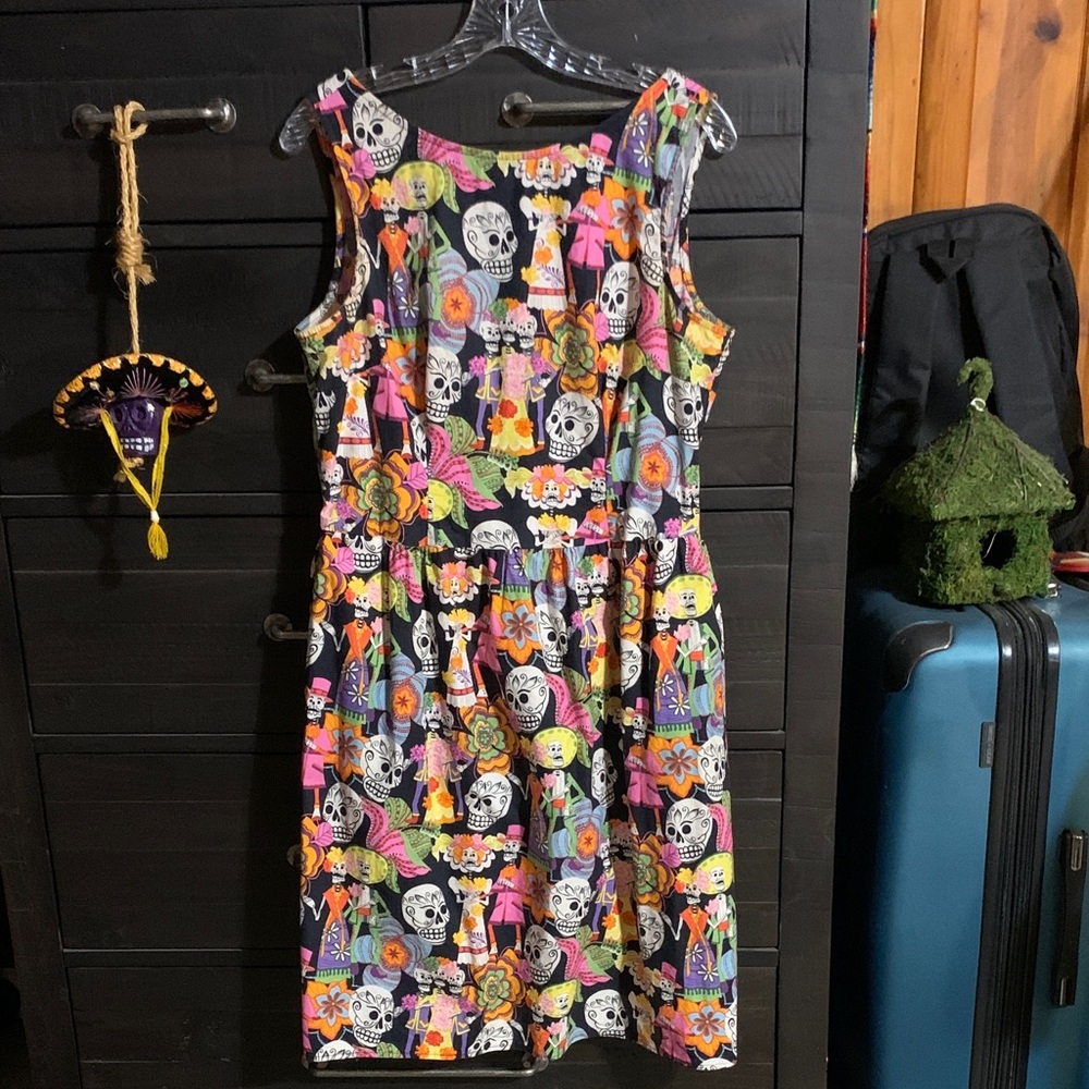 Dia de los Muertos Fit & Flare Dress!